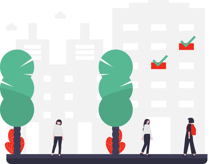 Desenho de uma faculdade
